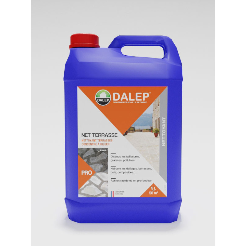 DALEP NET TERRASSE Nettoyant Terrasses Concentré DALEP NET TERRASSE Nettoyant Terrasses Concentré