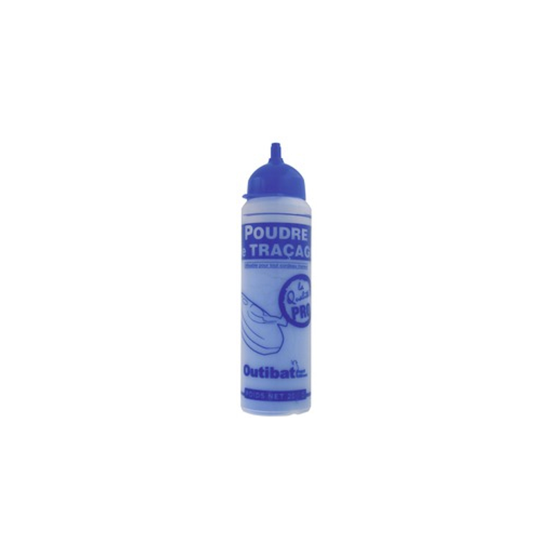 Biberon de poudre bleue 200gr Biberon de poudre bleue 200gr