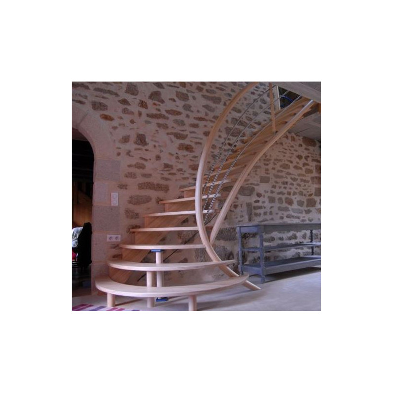 Escalier droit