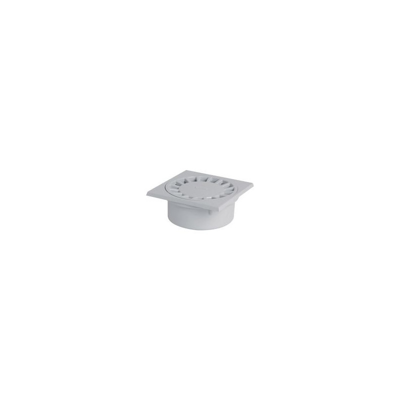 Siphon de cour 200x200 ø 100 mm Siphon de cour 200x200 ø 100 mm