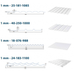 Panneaux Translucides Polycarbonate 1mm