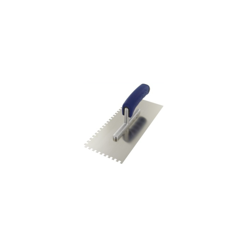 Platoir carré denté sur deux côtés Platoir carré denté sur deux côtés