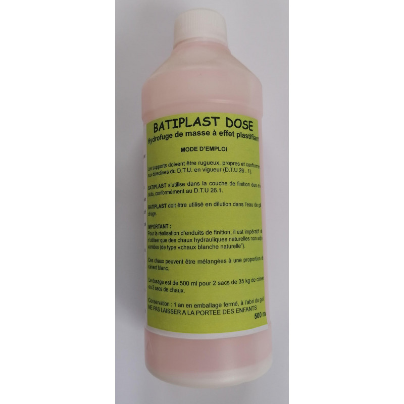 BATIPLAST Hydrofuge de masse liquide