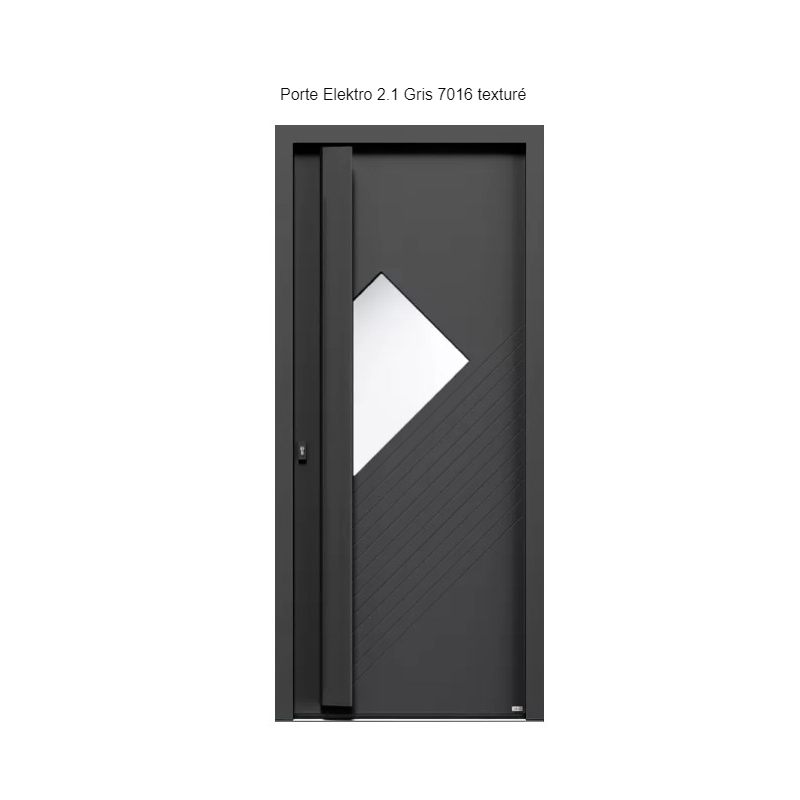 Porte d'entrée Alu Confort Elektro 2.1