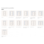 Porte d'entrée Alu Confort Elektro 2.1