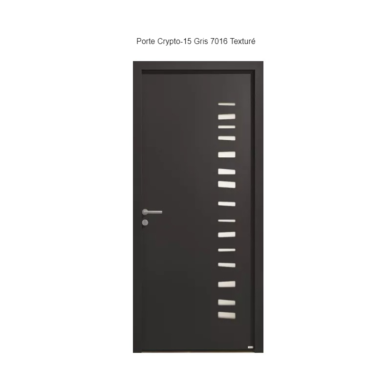 Porte d'entrée Alu Confort Crypto-15 Porte d'entrée Alu Confort Crypto-15