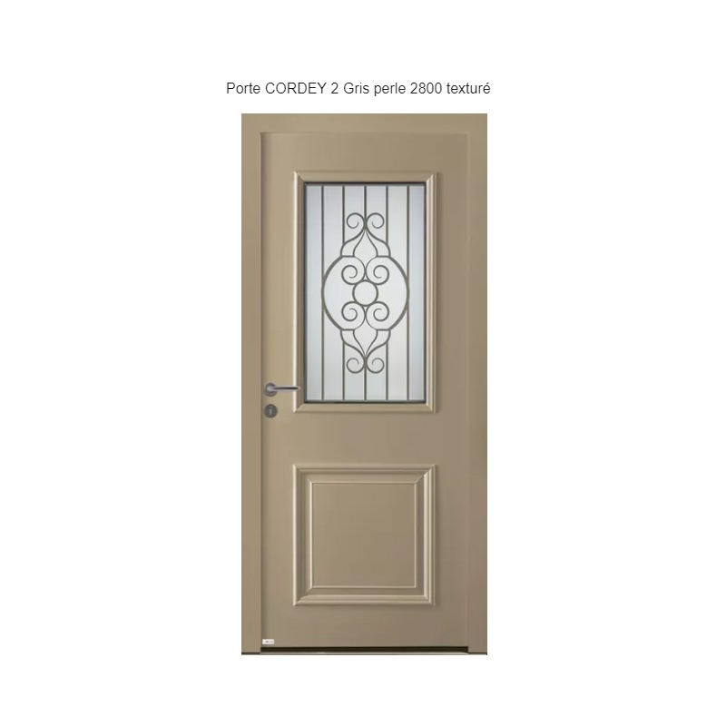 Porte d'entrée Alu Confort CORDEY 2 Porte d'entrée Alu Confort CORDEY 2