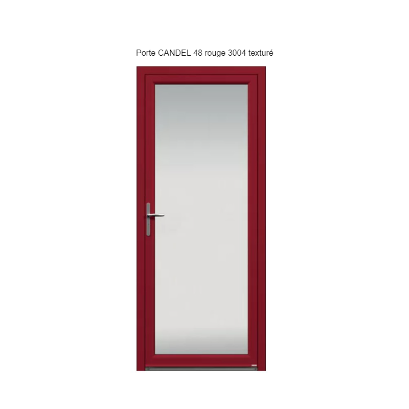 Porte d'entrée Alu Grand Vitrage Candel 48