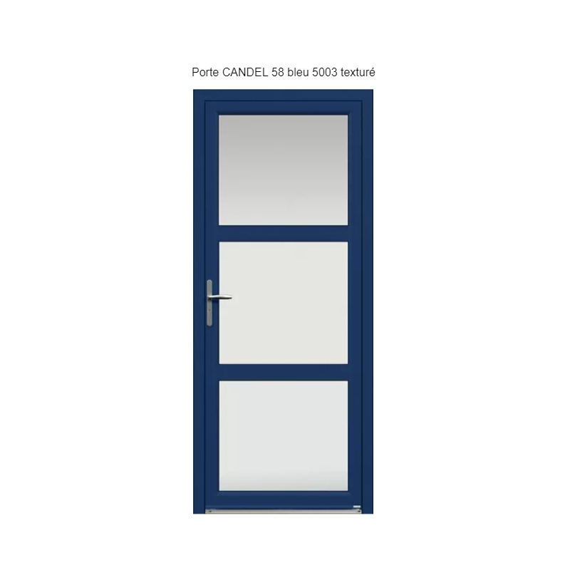 Porte d'entrée Alu Grand Vitrage Candel 58 Porte d'entrée Alu Grand Vitrage Candel 58