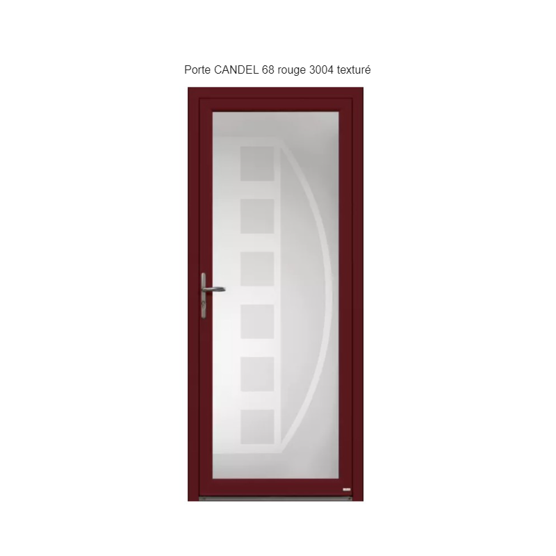 Porte d'entrée Alu Grand Vitrage Candel 68 Porte d'entrée Alu Grand Vitrage Candel 68