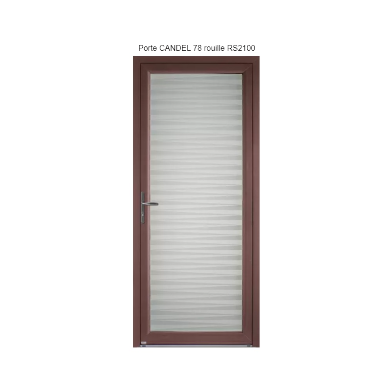 Porte d'entrée Alu Grand Vitrage Candel 78 Porte d'entrée Alu Grand Vitrage Candel 78