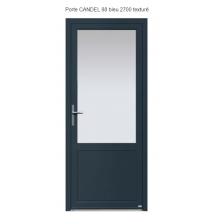 Porte d'entrée Alu Grand Vitrage Candel 88