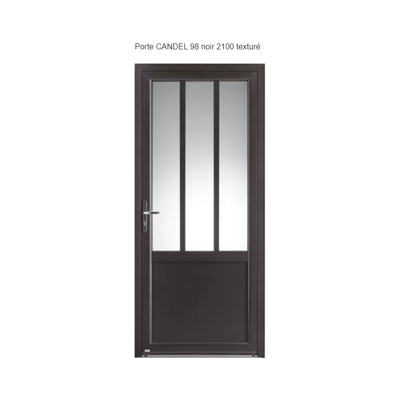 Porte d'entrée Alu Grand Vitrage Candel 98 Porte d'entrée Alu Grand Vitrage Candel 98