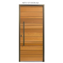 Porte d'entrée Bois Nativ 10 fusion