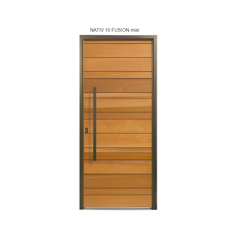Porte d'entrée Bois Nativ 10 fusion Porte d'entrée Bois Nativ 10 fusion