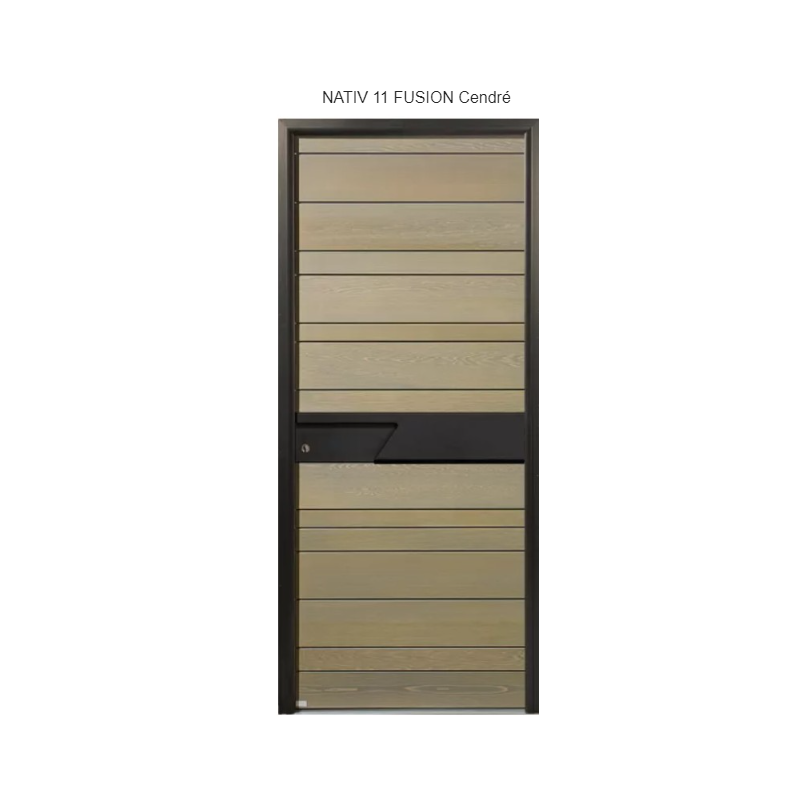 Porte d'entrée Bois Nativ 11 fusion Porte d'entrée Bois Nativ 11 fusion