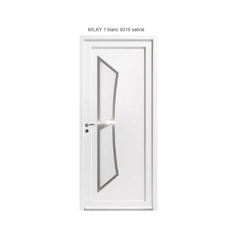 Porte d'entrée PVC MILKY 1 Porte d'entrée PVC MILKY 1