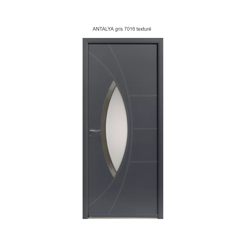 Porte d'entrée Mixte Alu/Bois Antalya duo Porte d'entrée Mixte Alu/Bois Antalya duo