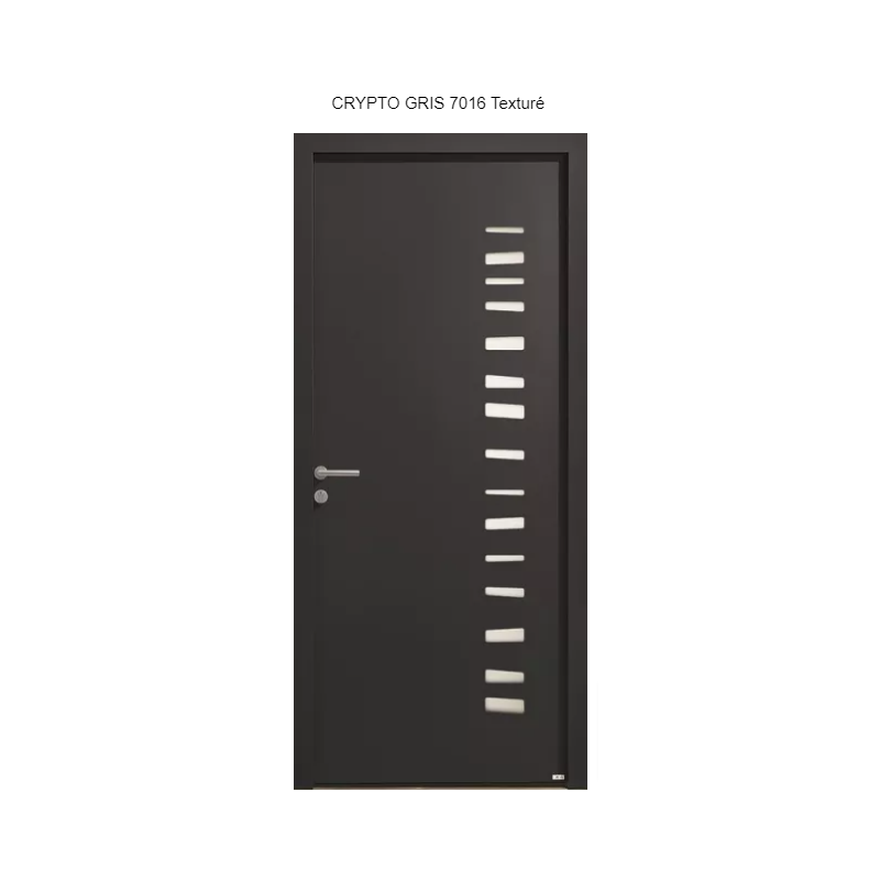 Porte d'entrée Mixte Alu/Bois Crypto duo Porte d'entrée Mixte Alu/Bois Crypto duo