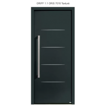 Porte d'entrée Mixte Alu/Bois Griff 1.1 duo