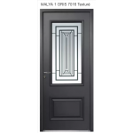 Porte d'entrée Mixte Alu/Bois Malya 1 duo