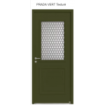 Porte d'entrée Mixte Alu/Bois Prado duo