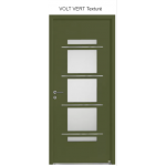 Porte d'entrée Mixte Alu/Bois Volt duo