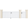 Portail PVC gamme Pavillon - CLAIR-VOIE