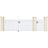 Portillon PVC gamme Pavillon - CLAIR-VOIE