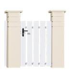 Portillon PVC gamme Pavillon - CLAIR-VOIE