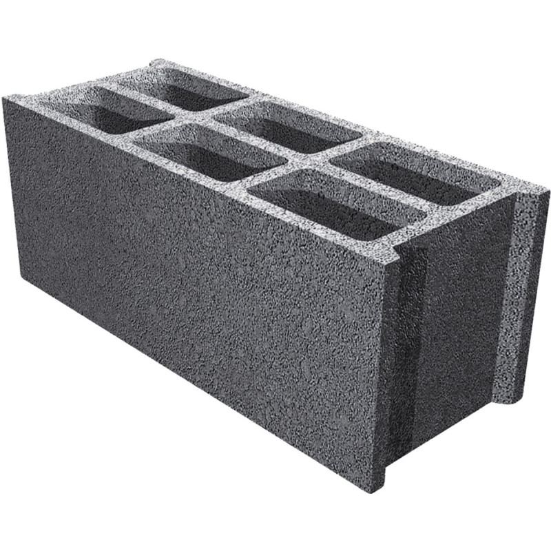Parpaing béton creux B40 20x20x50cm Parpaing béton creux B40 20x20x50cm