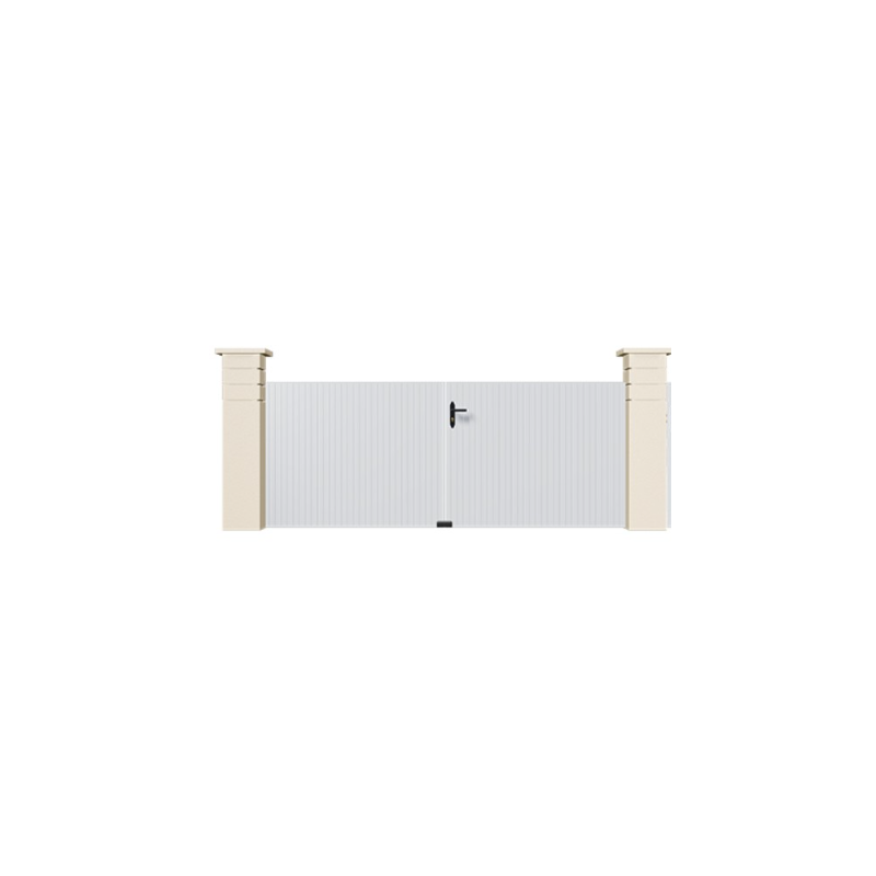 Portail PVC gamme Pavillon - PLEIN Portail PVC gamme Pavillon - PLEIN