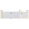 Portillon PVC gamme Pavillon - PLEIN