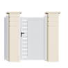 Portillon PVC gamme Pavillon - DINA