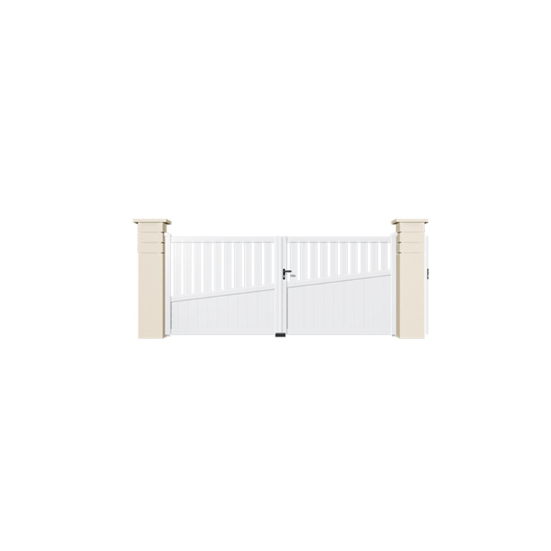 Portail PVC gamme Pavillon - FOZZANO Portail PVC gamme Pavillon - FOZZANO