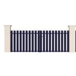 Portail PVC gamme Résidence - BASTIA 120