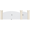 Portillon PVC gamme Résidence - FIGARI