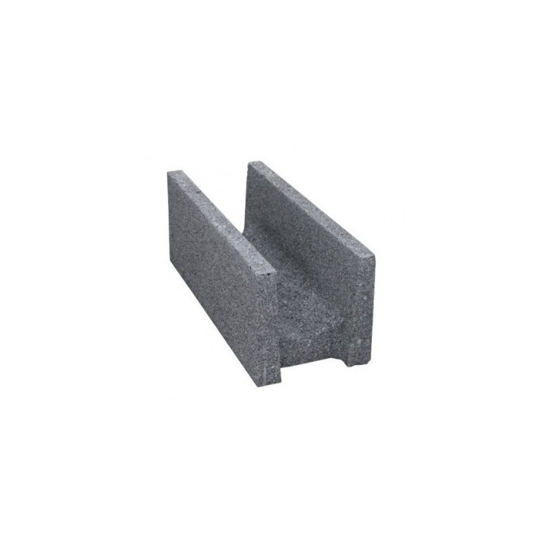 Bloc de chainage en U 20x20x50cm Bloc de chainage en U 20x20x50cm