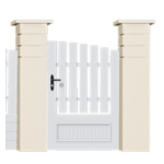 Portillon PVC gamme Résidence - BELGODERE