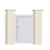 Portillon PVC gamme Résidence - SUMANO