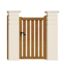 Portillon PVC gamme Résidence - SOLENZANA