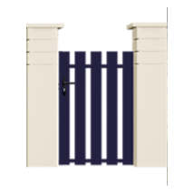 Portillon PVC gamme Résidence - BASTIA 120