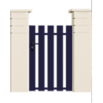 Portillon PVC gamme Résidence - BASTIA 120