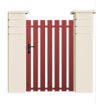 Portillon PVC gamme Résidence - BASTIA 100