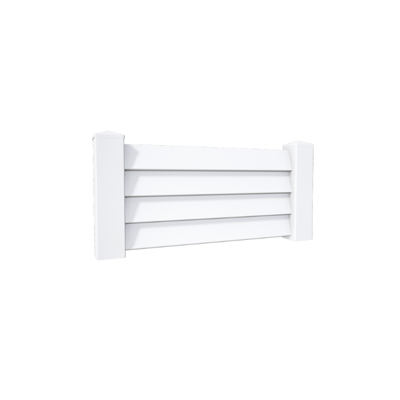 Clôture PVC gamme Pavillon - ECLIPSE Clôture PVC gamme Pavillon - ECLIPSE