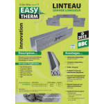 Bloc EASYTHERM MAXI LINTEAU 20x25x50cm