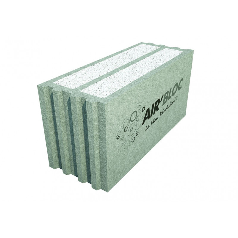 Bloc AIR'BLOC MAXI STANDARD 20x25x50cm Bloc AIR'BLOC MAXI STANDARD 20x25x50cm