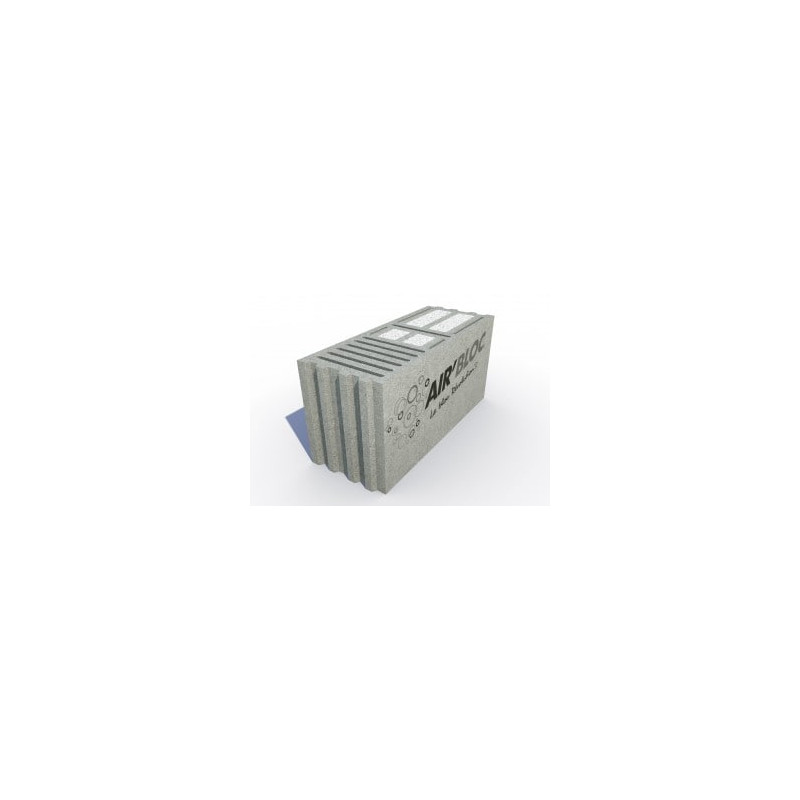 Bloc AIR'BLOC MAXI SECABLE 20x25x50cm Bloc AIR'BLOC MAXI SECABLE 20x25x50cm