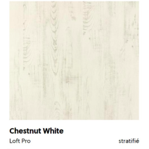 Stratifié Loft Pro Chestnut White