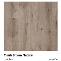 Stratifié Loft Pro Crush Brown Natural